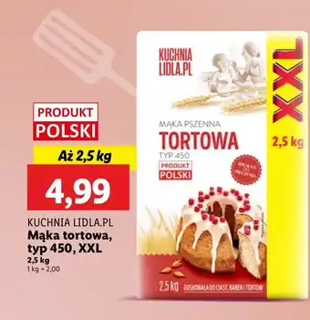 Lidl Mąka tortowa pszenna typ 450 Kuchnia Lidla.pl oferta