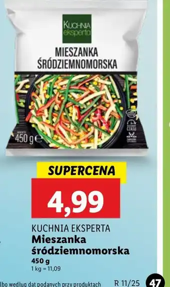 Lidl Mieszanka śródziemnomorska Oerlemans Kuchnia Eksperta oferta