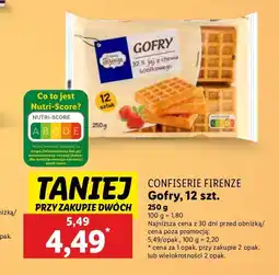 Lidl Gofry Confiserie Firenze oferta