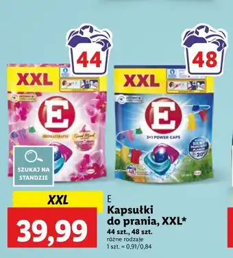 Lidl Kapsułki do prania kolor E 3+1 Power Caps oferta