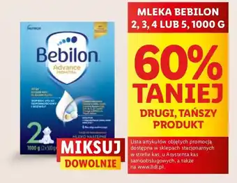 Lidl Mleko 5 Bebilon Advance Pronutra oferta