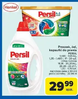 Carrefour Kapsułki do prania deep clean Persil Expert oferta