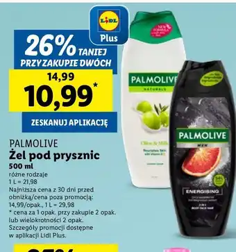 Lidl Żel pod prysznic mleczko oliwkowe Palmolive Naturals oferta