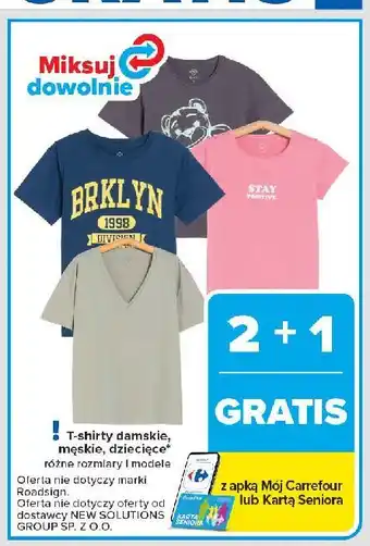 Carrefour T-shirt dziecięcy oferta