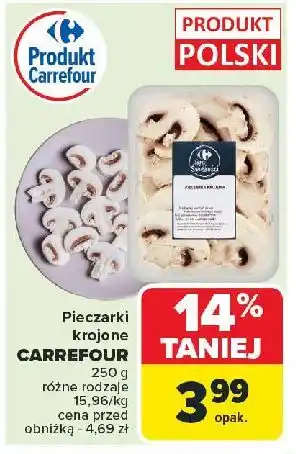 Carrefour Pieczarki krojone Carrefour Targ Świeżości oferta