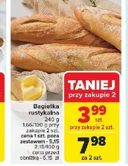 Carrefour Bagietka rustykalna oferta