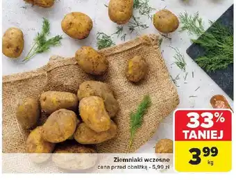 Carrefour Ziemniaki wczesne oferta