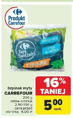 Carrefour Szpinak myty Carrefour Targ Świeżości oferta