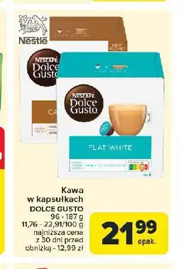 Carrefour Kawa cafe au lait Nescafe Dolce Gusto oferta