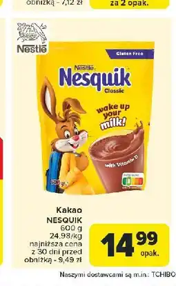 Carrefour Kakao Nesquik oferta