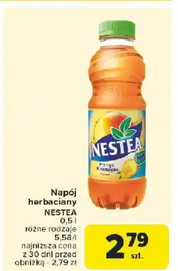 Carrefour Herbata mrożona mango pineaplle Nestea oferta