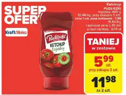 Carrefour Ketchup łagodny Pudliszki oferta