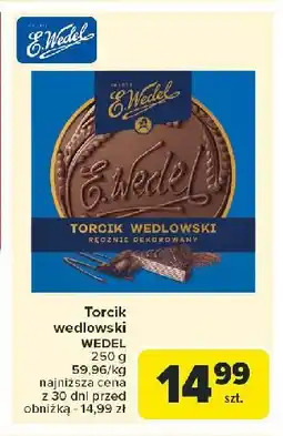 Carrefour Torcik waflowy E. Wedel Wedlowski oferta