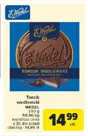 Carrefour Torcik waflowy E. Wedel Wedlowski oferta