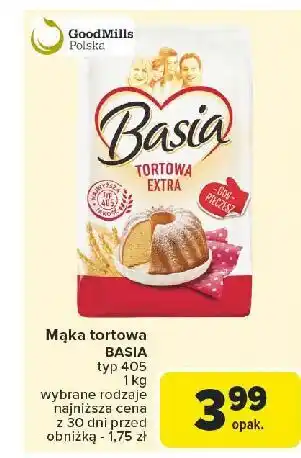 Carrefour Mąka tortowa extra Basia oferta