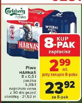 Carrefour Piwo Harnaś Jasne Pełne oferta