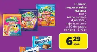 Carrefour Guma rozpuszczalna Mamba Party oferta