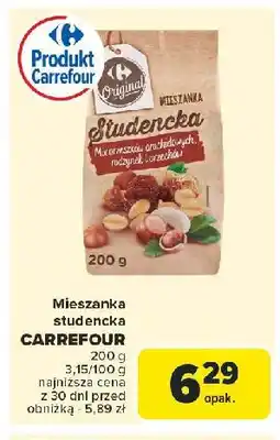 Carrefour Mieszanka studencka Carrefour Original oferta