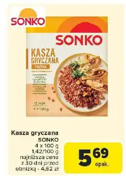 Carrefour Kasza gryczana prażona Sonko oferta