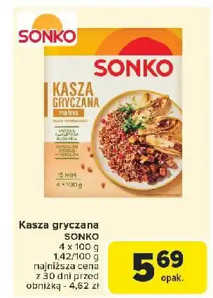 Carrefour Kasza gryczana prażona Sonko oferta