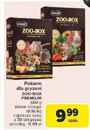 Carrefour Karma dla szczurów i myszoskoczków Megan Zoo-Box oferta