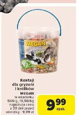 Carrefour Karma dla gryzoni i królików Megan oferta