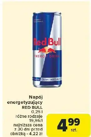 Carrefour Napój energetyczny Red Bull oferta