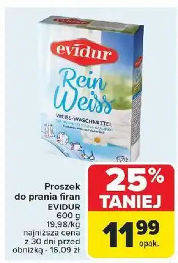 Carrefour Proszek do prania firanek Evidur oferta