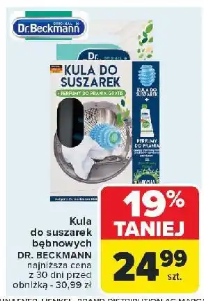 Carrefour Kula do suszarek Dr. Beckmann oferta