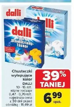 Carrefour Chusteczki wyłapujące kolor i brud Dalli oferta