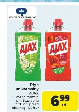 Carrefour Płyn do mycia polne kwiaty Ajax Floral Fiesta oferta