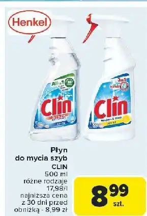 Carrefour Płyn do szyb anti-fog Clin Windows & Glass oferta