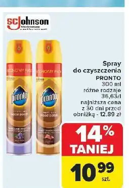 Carrefour Spray do mebli classic Pronto Wood oferta