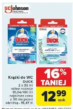 Carrefour Krążek żelowy marine Duck Fresh Discs oferta