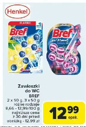 Carrefour Zawieszka do wc harmony Bref Spa Moments oferta