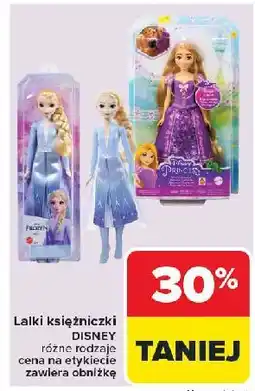 Carrefour Lalka frozen śpiewająca elsa Mattel oferta