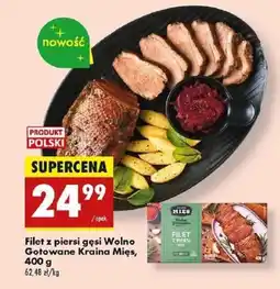 Biedronka Filet z piersi gęsi Wolno Gotowane Kraina Mięs oferta