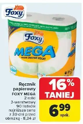 Carrefour Ręcznik kuchenny Foxy Mega oferta