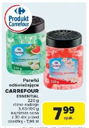 Carrefour Odświeżacz powierza jaśmin Carrefour Essential oferta