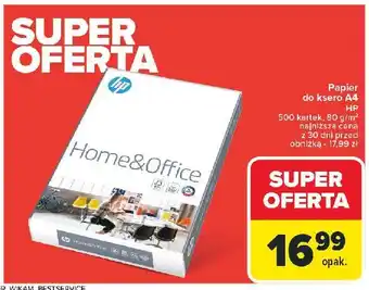 Carrefour Papier a4 Hp oferta