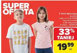 Carrefour T-shirt dziecięcy roz. 3-14 lat oferta