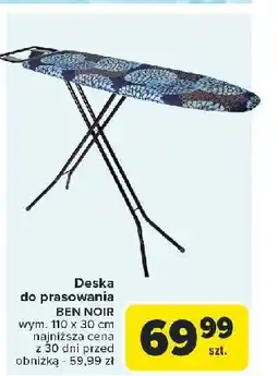 Carrefour Deska do prasowania ben noir Wenko oferta