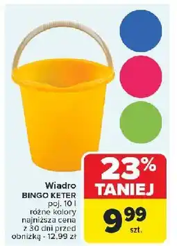 Carrefour Wiadro bingo 10 l Keter oferta