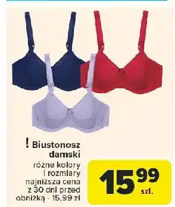 Carrefour Biustonosz damski oferta