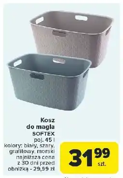 Carrefour Kosz do magla 45 l Softex oferta