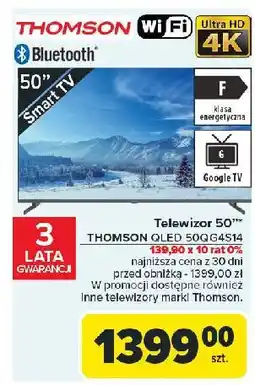 Carrefour Telewizor qled 50qg4s14 Thomson oferta