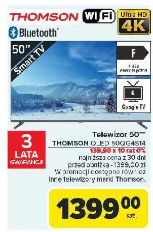 Carrefour Telewizor qled 50qg4s14 Thomson oferta