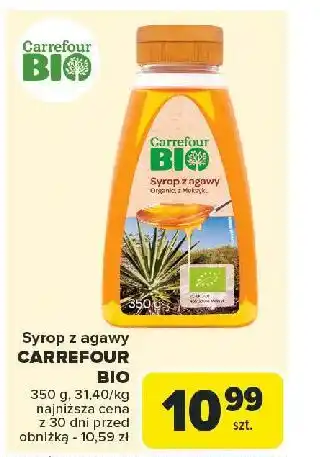 Carrefour Syrop z agawy Carrefour Bio oferta