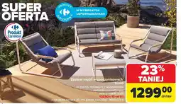 Carrefour Zestaw mebli wypoczynkowych sling Carrefour oferta