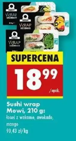 Biedronka Sushi wrap Mowi oferta